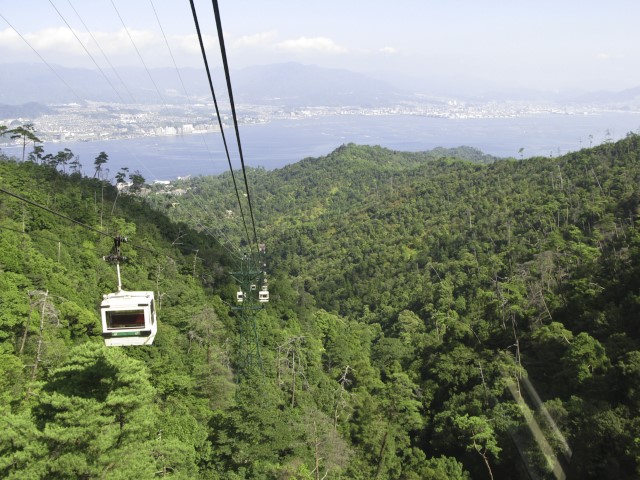 Mt. Misen Cable Car Ride, Miyajima