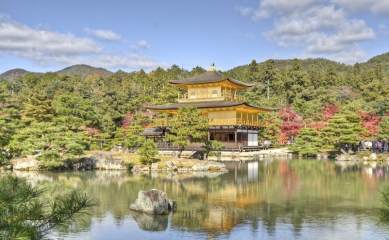 Kinkaku-ji the golden pavilion Japan