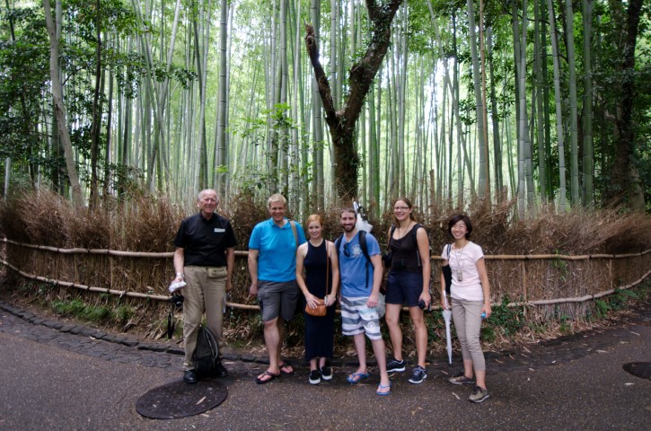 Group photo in Kyoto