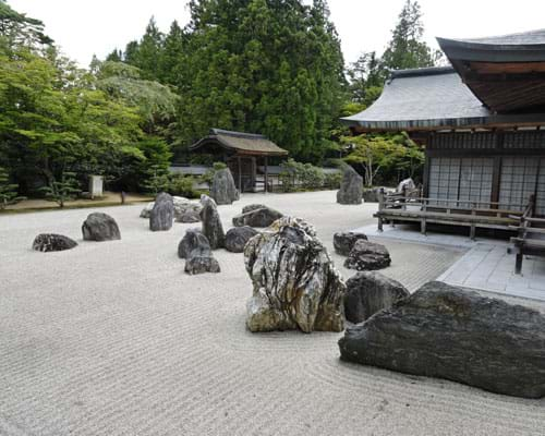 japanese rock garden